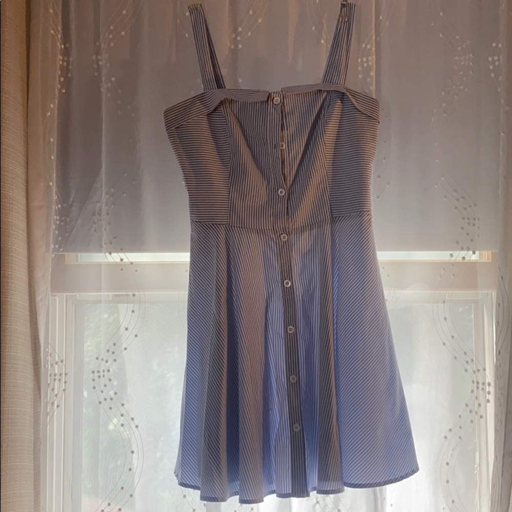 Light blue/white Striped dress